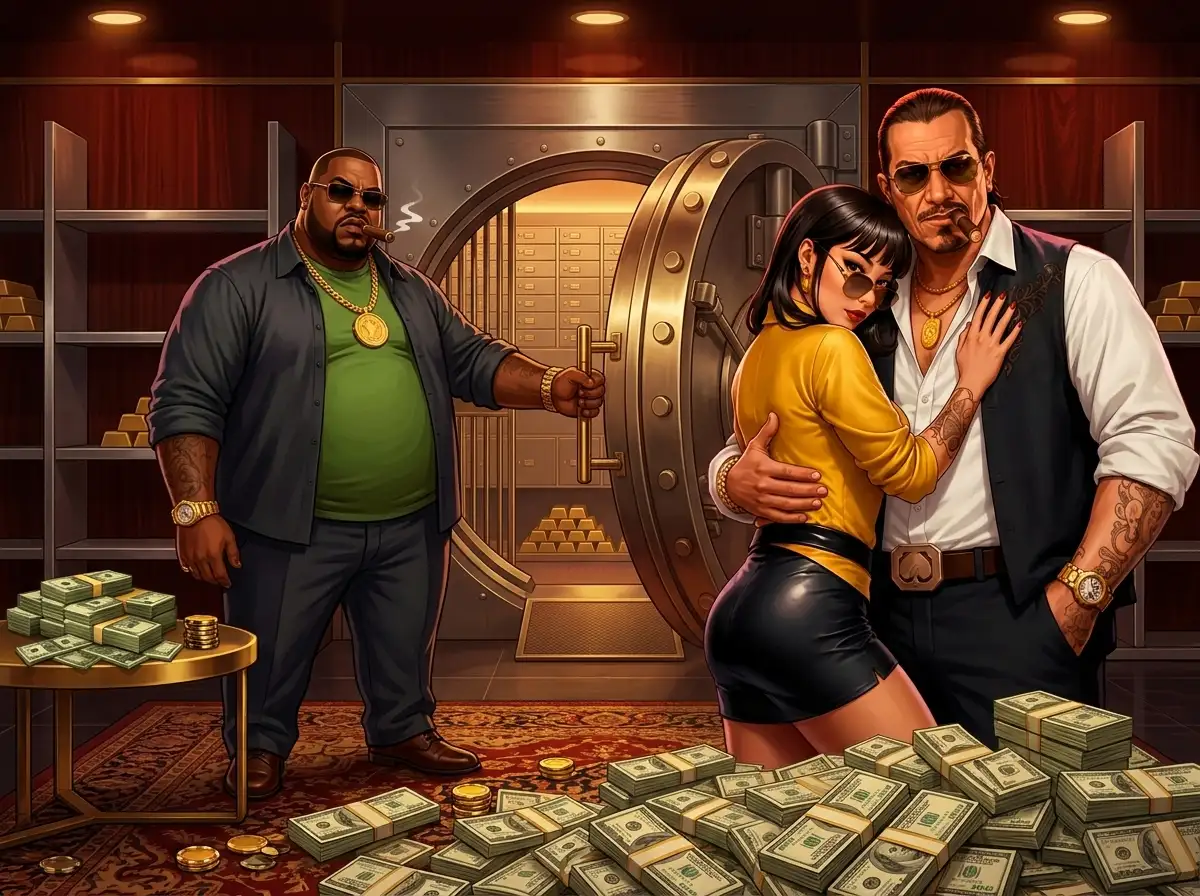 Personnage Mafia Casino — le parrain